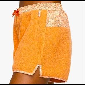 Outdoor Voices Megafleece shorts in Papaya size L